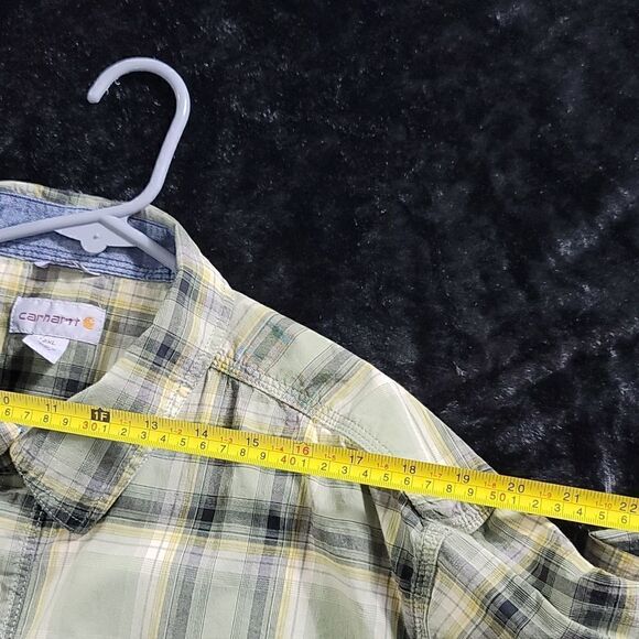 Carhartt  Plaid Short Sleeve  Button up Shirt - Picture 10 of 10